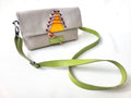 Small leather crossbody bag