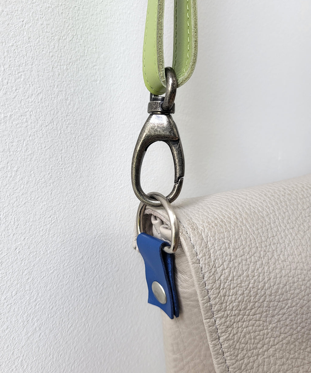 Small leather crossbody bag