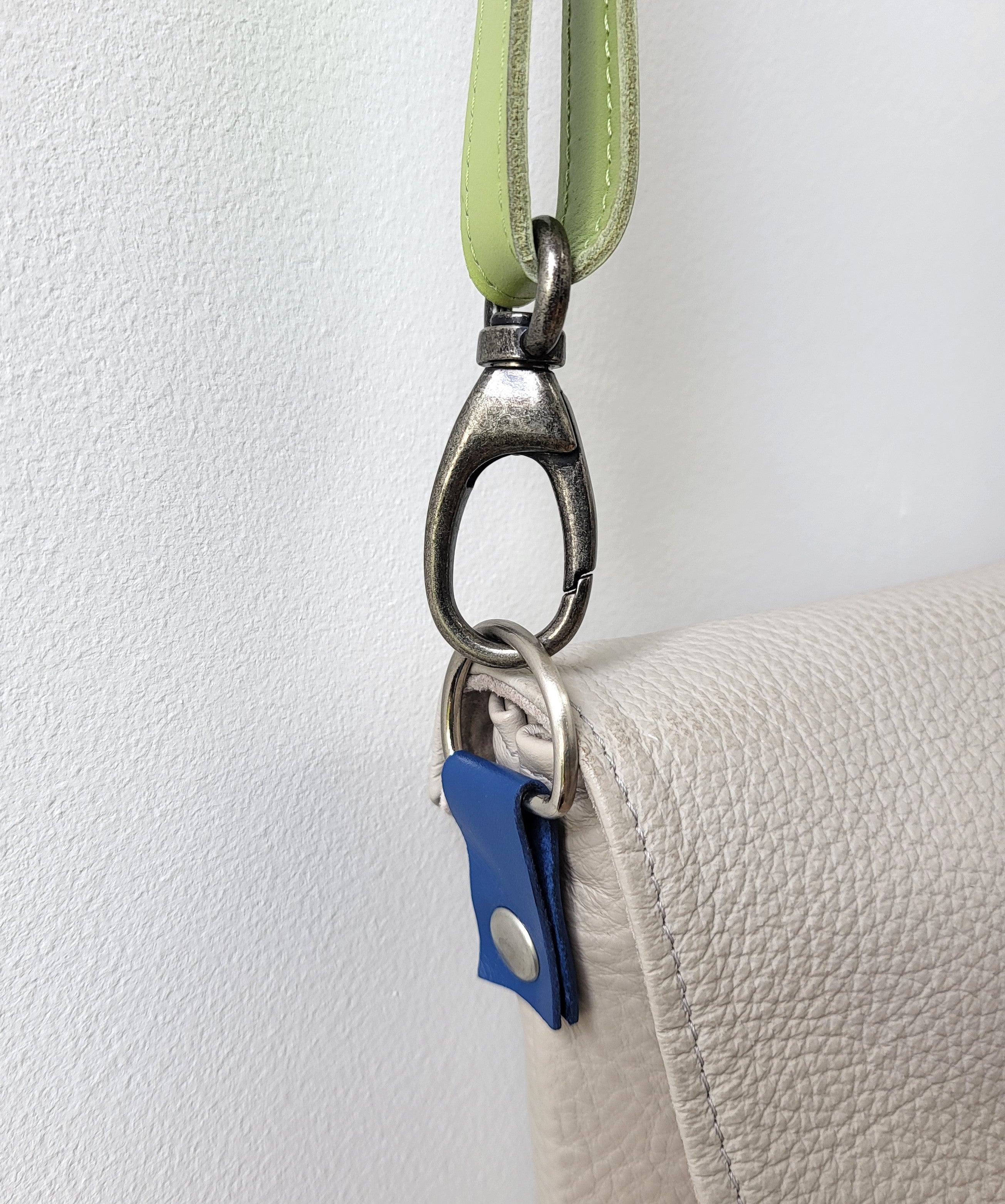 Small leather crossbody bag