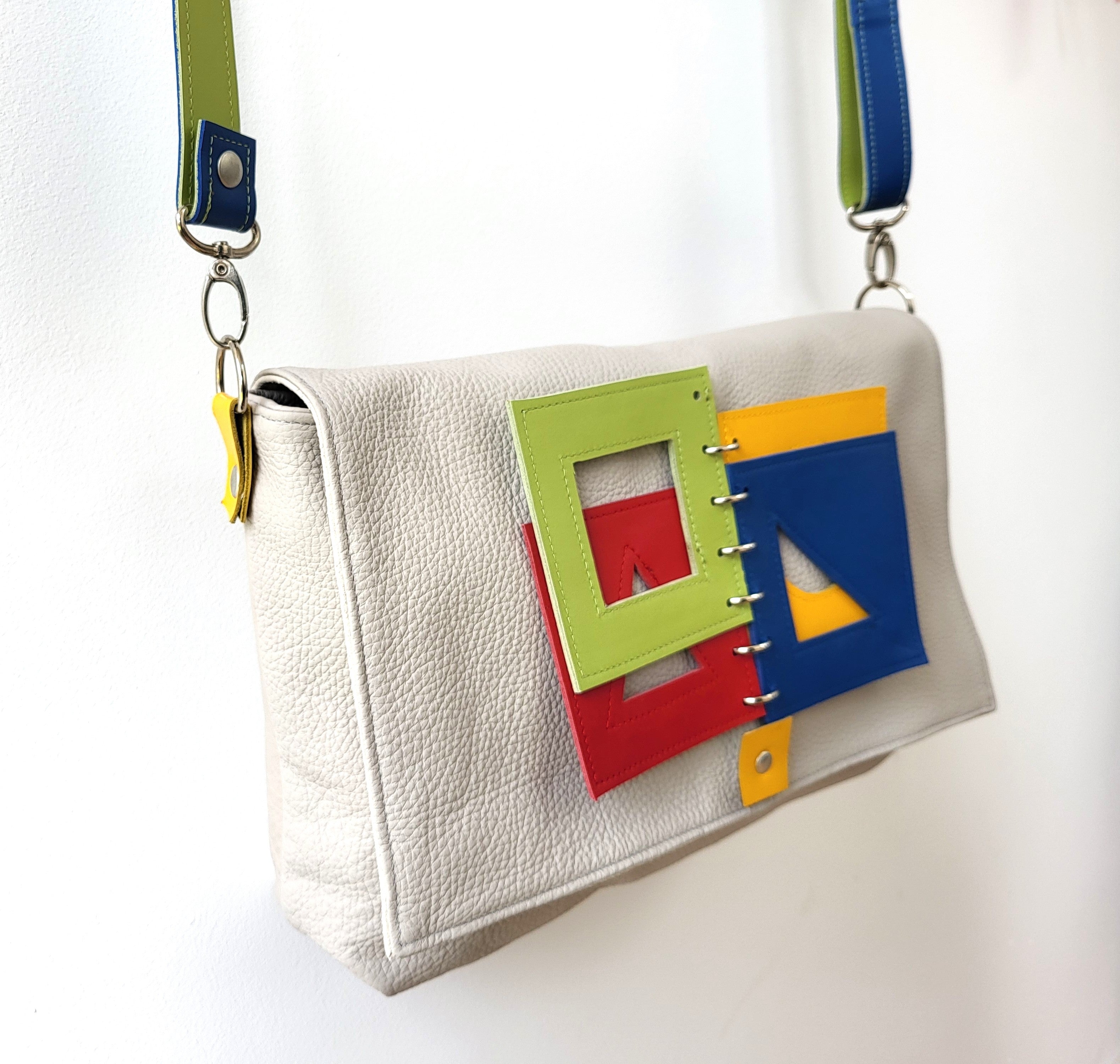 Crossbody leather bag