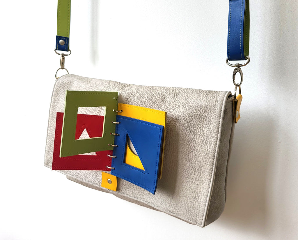 Crossbody leather bag