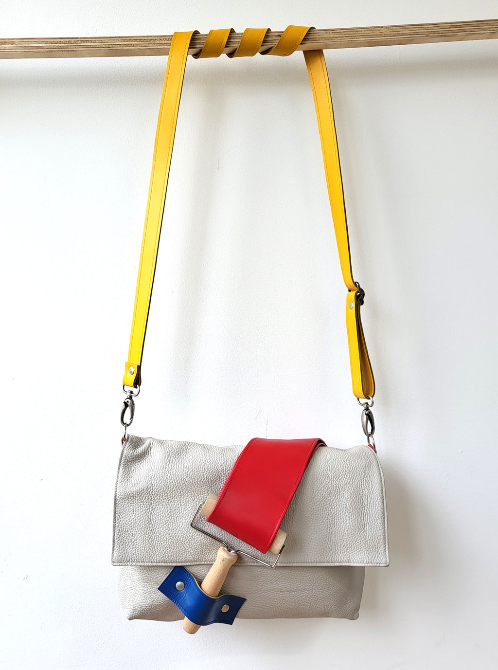 Crossbody leather bag