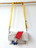 Crossbody leather bag