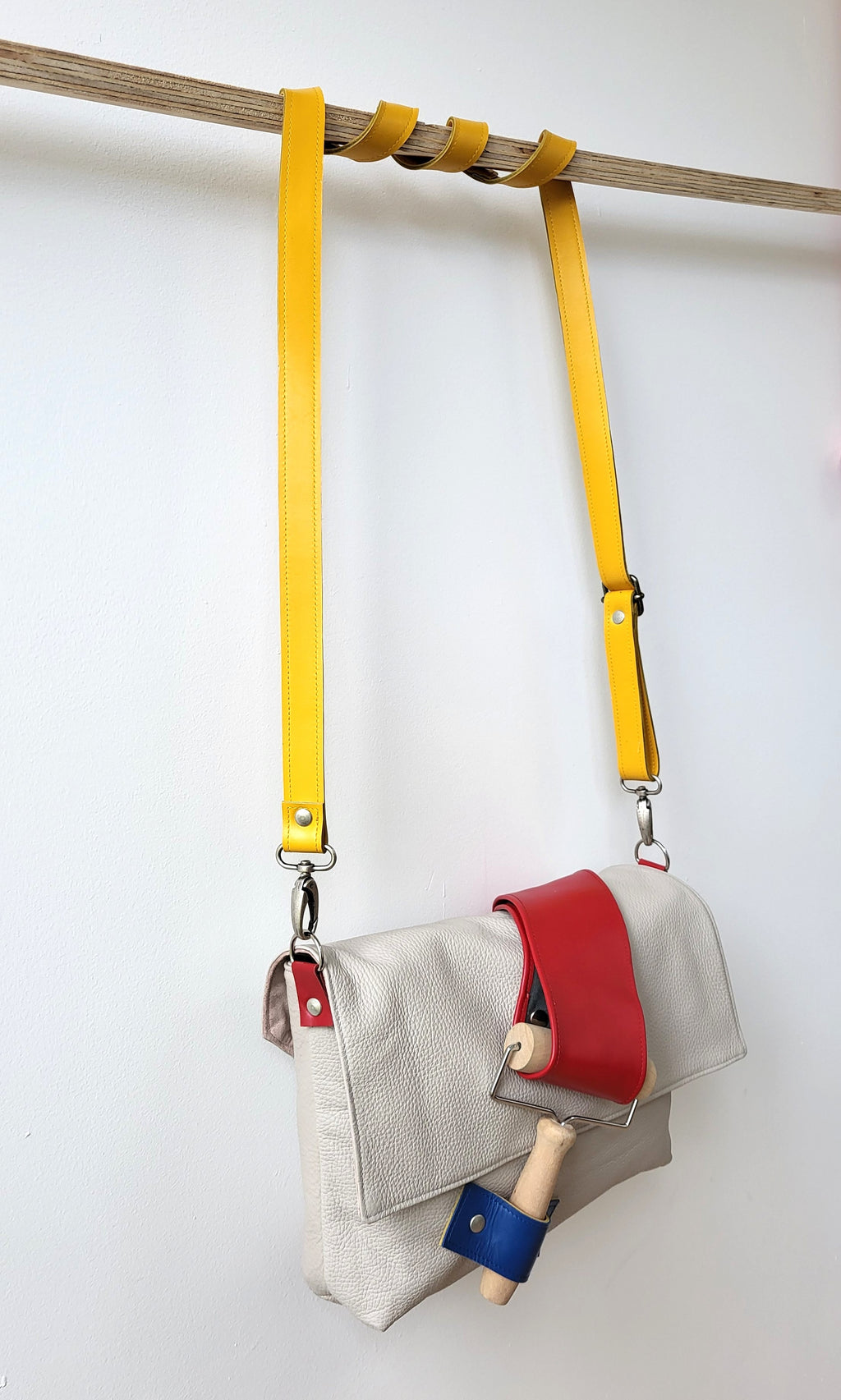 Crossbody leather bag