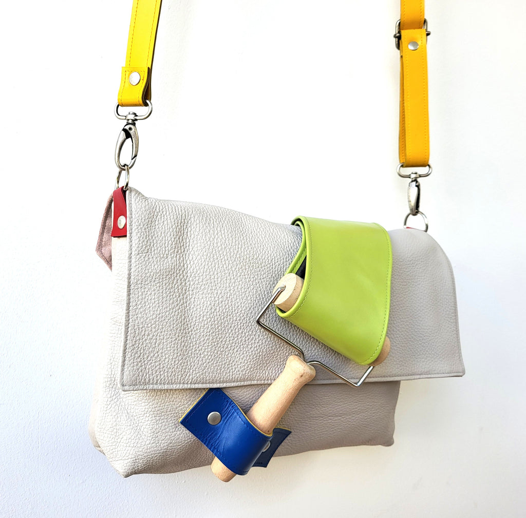 Crossbody leather bag