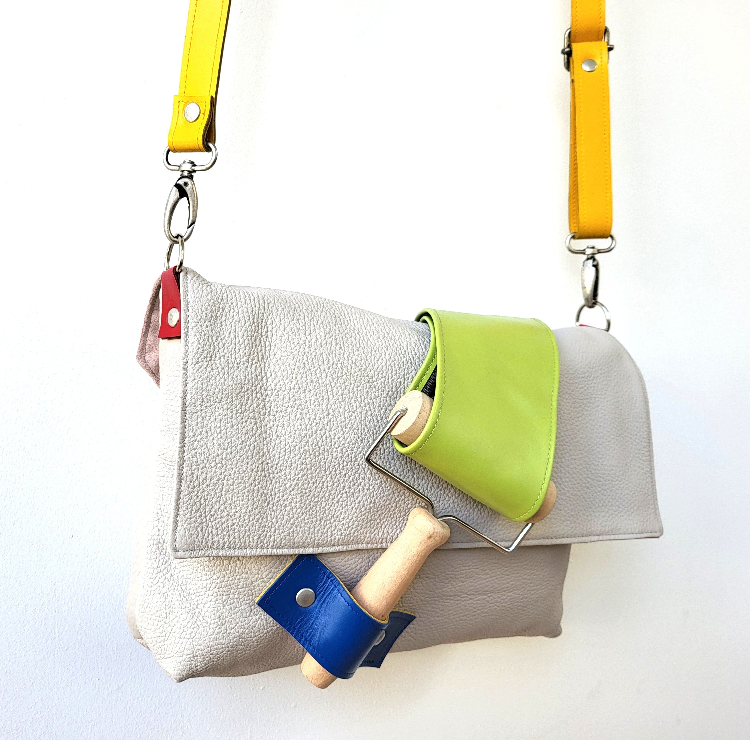 Crossbody leather bag