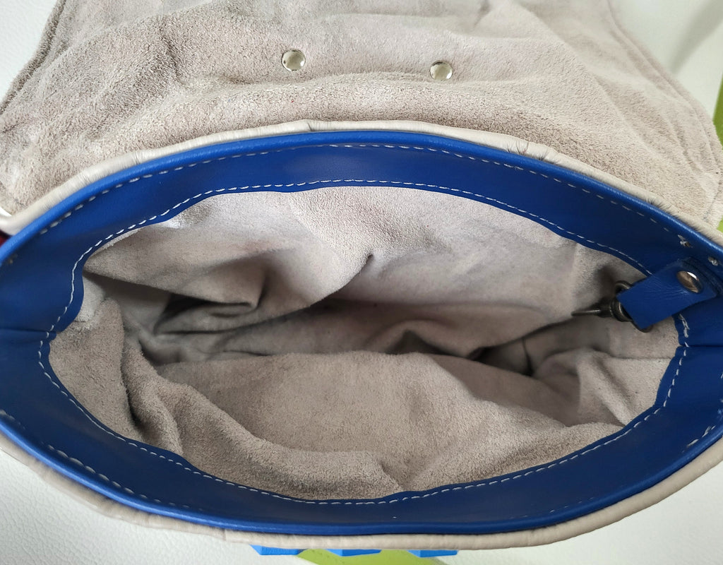 Small leather crossbody bag