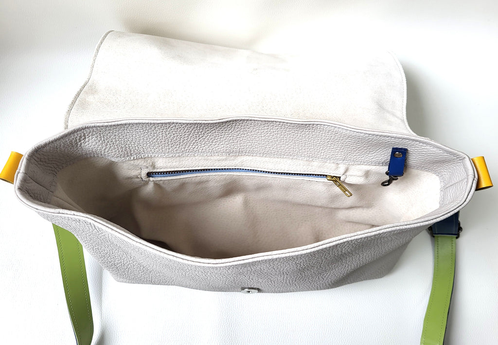 Crossbody leather bag