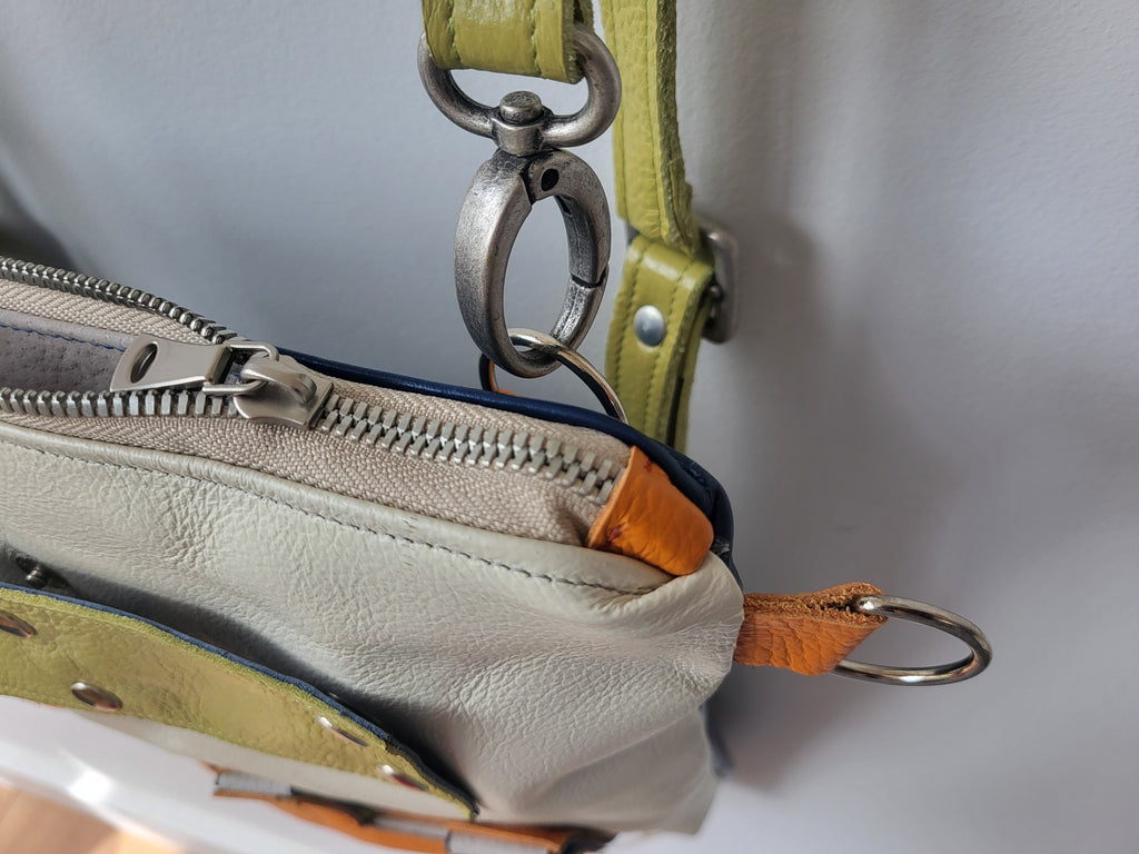 Backpack leather bag 3 in 1