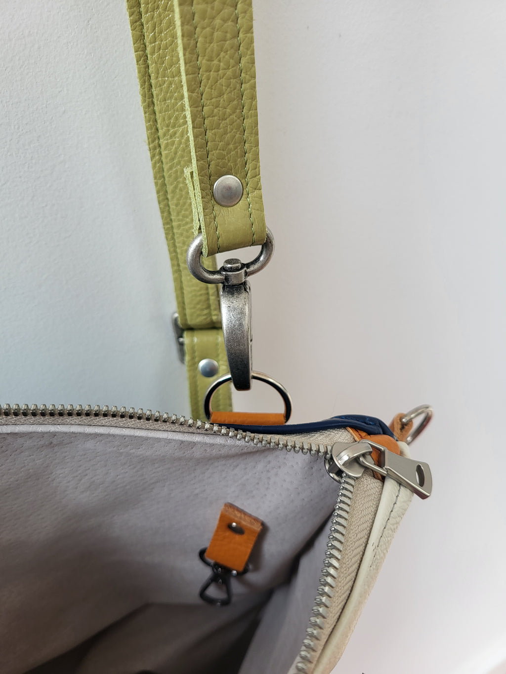Backpack leather bag 3 in 1
