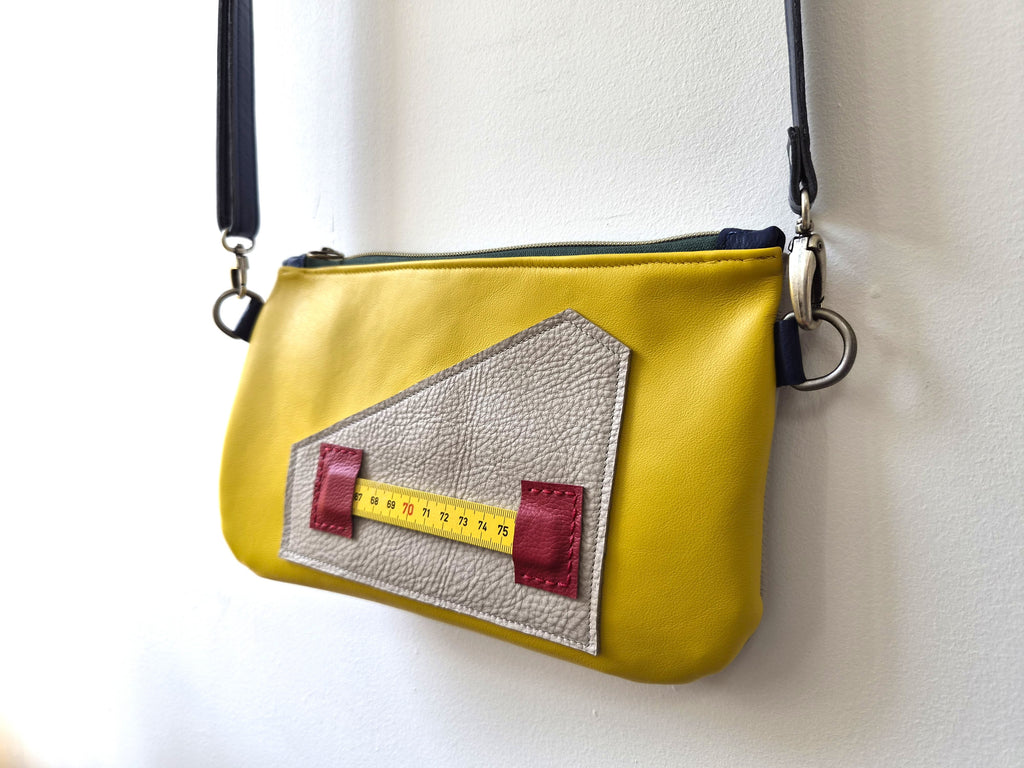 Small leather crossbody bag