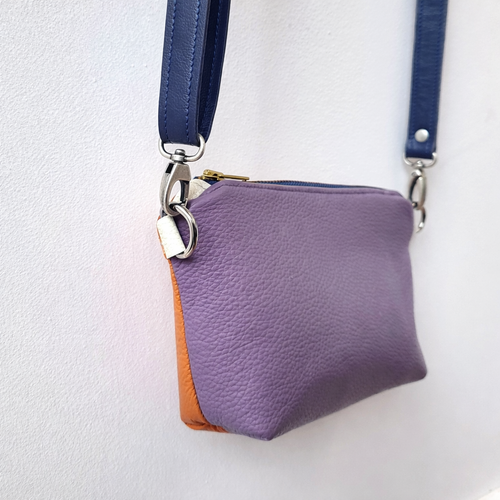 Crossbody leather bag