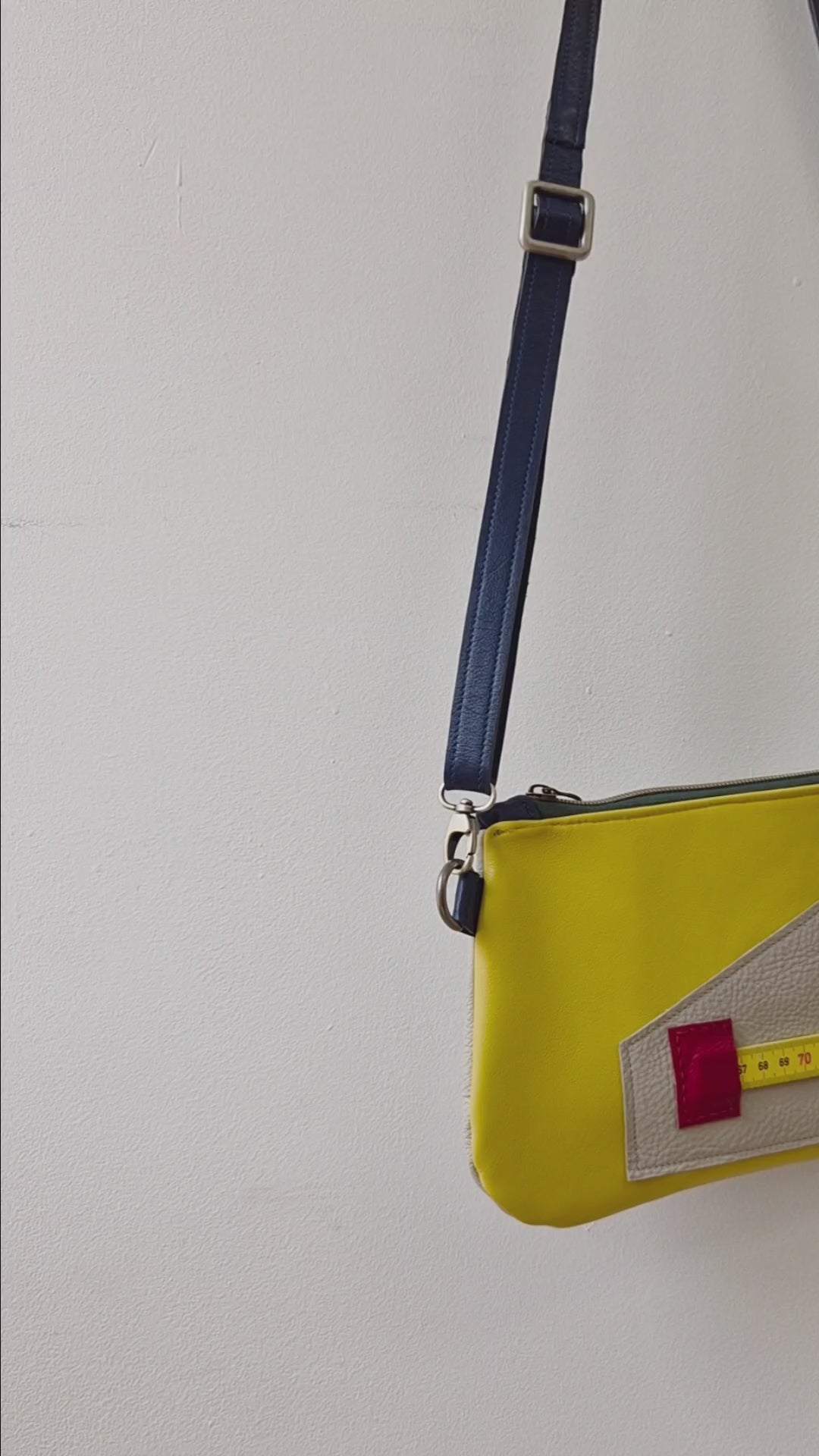 Small leather crossbody bag