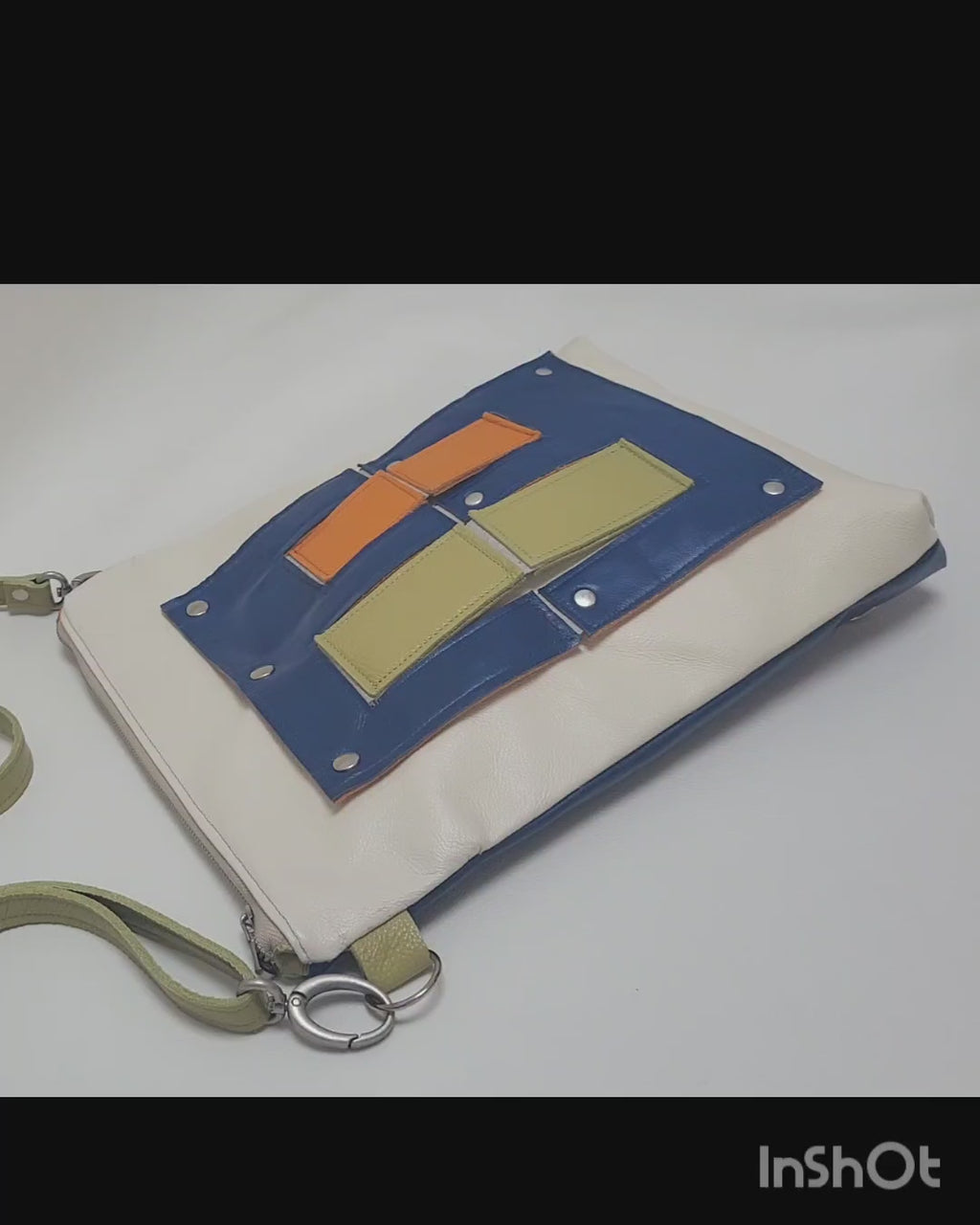Backpack leather bag 3 in 1