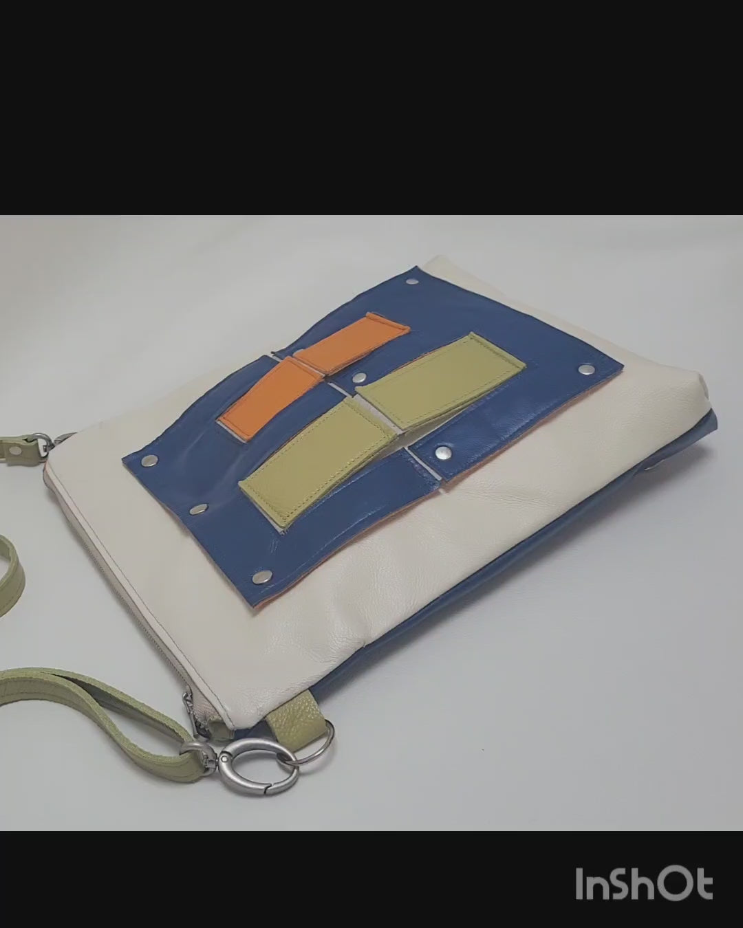 Backpack leather bag 3 in 1